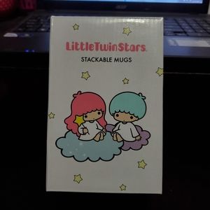 Twin little stars stackable mugs